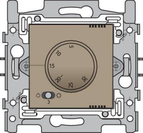 Niko Elektronische thermostaat brons 123-88000