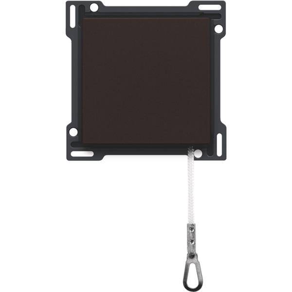 NIKO Centraalplaat voor trekschakelaar 16A 250V AC, bruin 124-63606