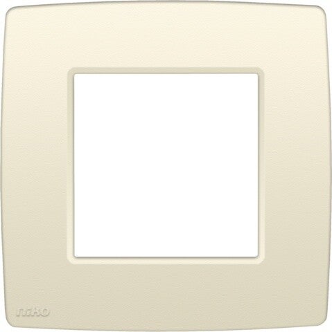 Niko Enkele afdekplaat, kleur Original cream 100-76100