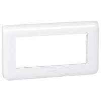 Legrand Afdekraam Mosaic 5 mod muur wit. 078815