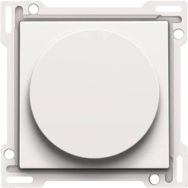 Niko Toets op/neer voor impulsgever met draaibediening 25A white steel 154-65926