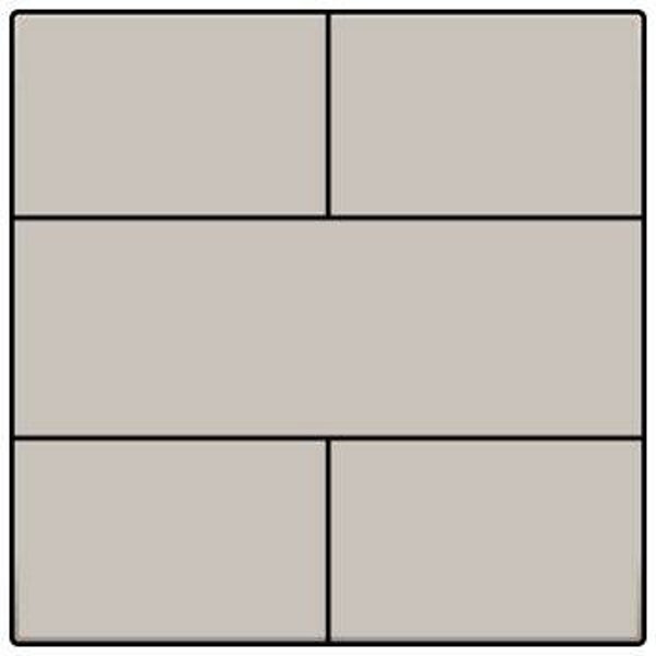 Niko Champagne mat SET toets 4-voudig voor drukknop 24V 157-40050