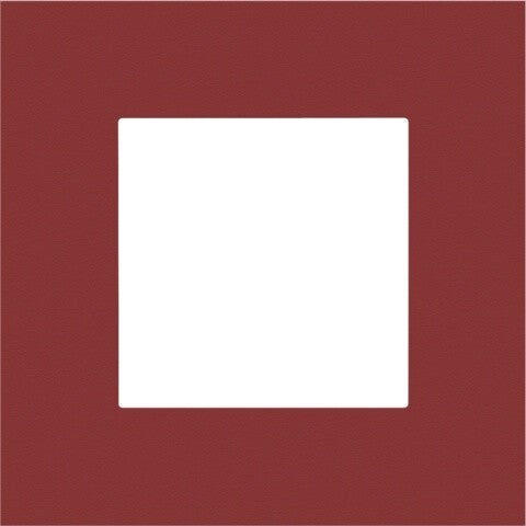 Niko Enkele afdekplaat, kleur Pure natural red Niko 152-76100