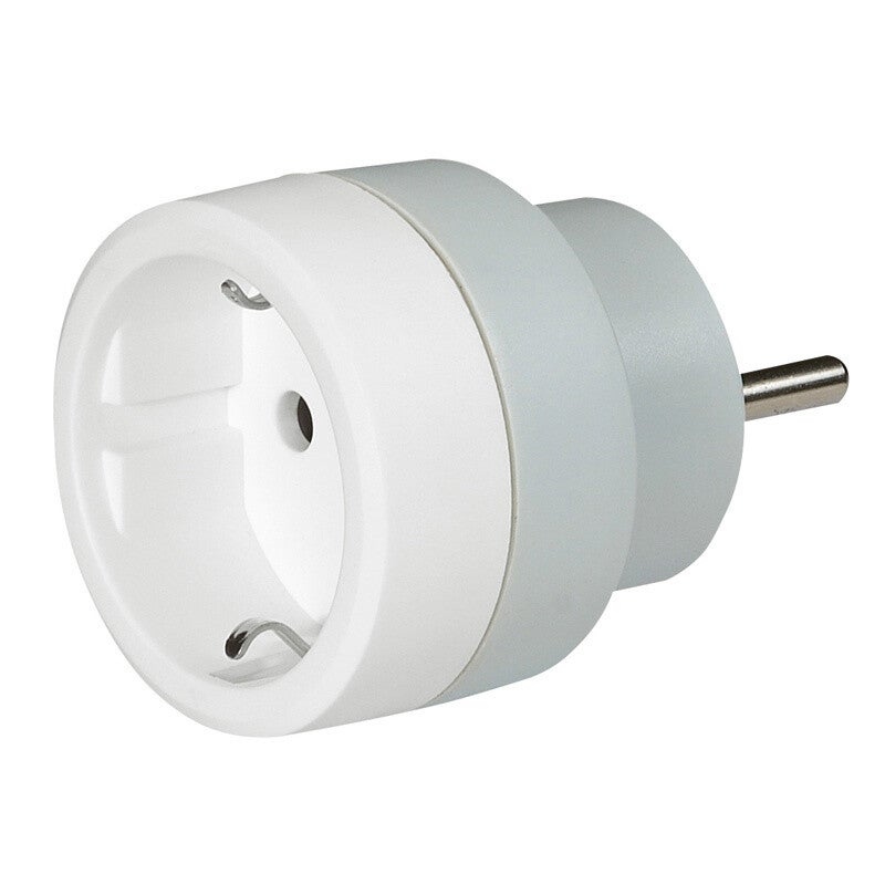 Legrand Stopcontact randaarding naar Belgische penaarding 050382