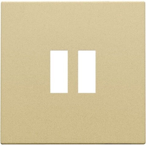 Niko Afwerkingsset voor USB-lader, Alu look Gold 221-68001