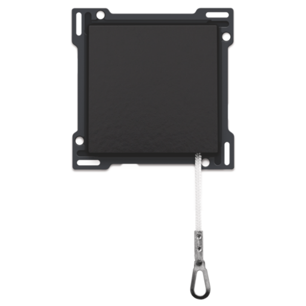Niko Toets voor trekdrukknop piano black 200-63906