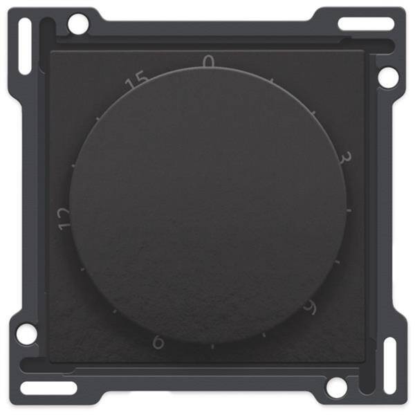 Niko Centraalplaat voor timer regelbaar tot 15 min piano black 200-64806
