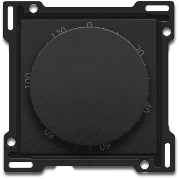 Niko Centraalplaat voor timer regelbaar tot 120 min piano black 200-64906