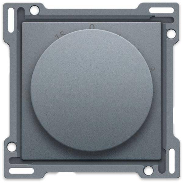 Niko Centraalplaat voor timer regelbaar tot 15 min steel grey 220-64806