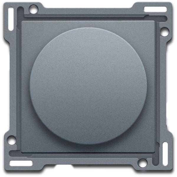Niko Toets op/neer voor draaischakelaar steel grey 220-65926