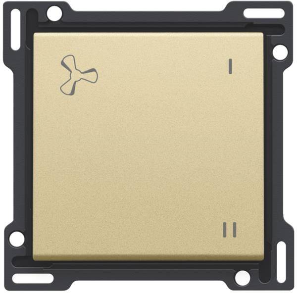 Niko Toets voor mechanisch gecontroleerde ventilatiebediening goud 221-61106