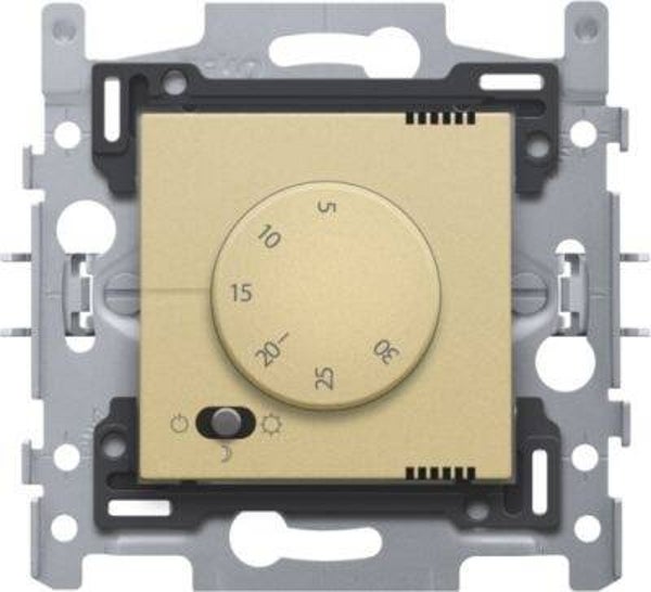 Niko Elektronische thermostaat alu gold coated 221-88000