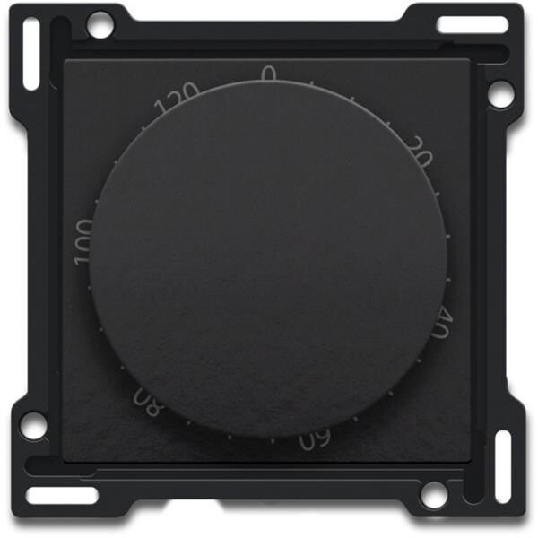Niko Centraalplaat voor timer regelbaar tot 120 min piano black 200-64906