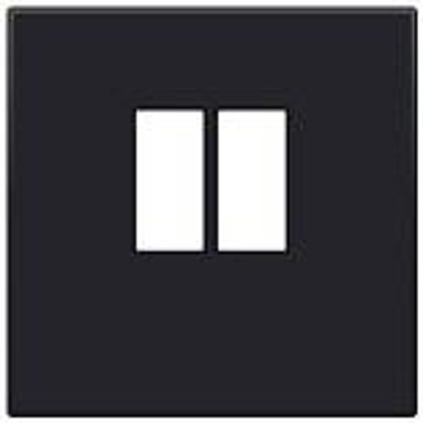 Niko Intense Anthracite voor 1 x Audio 122-69801