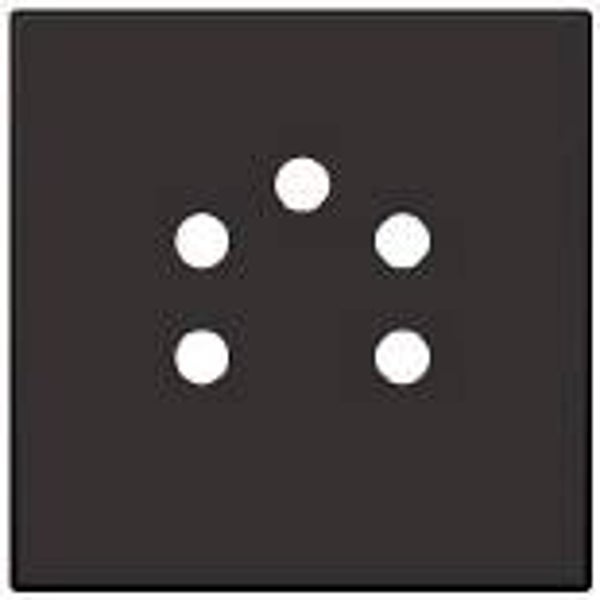 Niko afwerkingsset 5 polig Dark Brown 124-69001