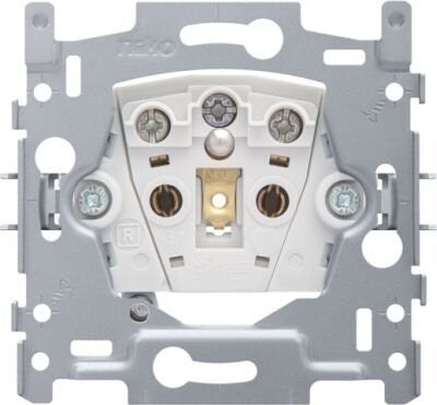Niko Stopcontact met spanningsaanduiding schroefklemmen - amberkleurige led  170-33107