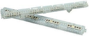 ABB Vynckier Verdeelrail 4p L1-L2-L3-N - max 5X16mm² 610387