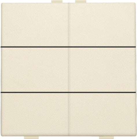 Niko Zesvoudige drukknop Cream 100-51006