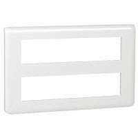 Legrand Afdekraam Mosaic 2x10modules horizontaal wit 078828