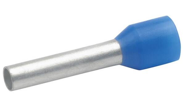 adereindhuls geisoleerd 2,5mm per 100 stuks Blauw  473/8