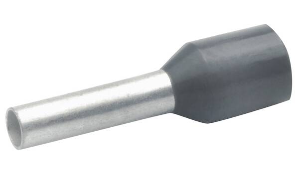 Klauke Adereindhuls geisoleerd1,5mm per 100 stuks Zwart 472/8