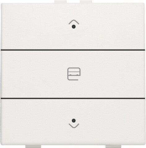 Niko Enkelvoudige motorbediening met led White  101-52033