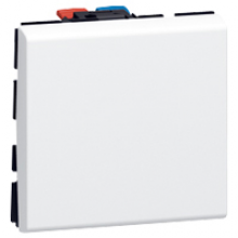 Legrand Mosaic tweepolige wisselschakelaar 20 A 250 V wit - 077063