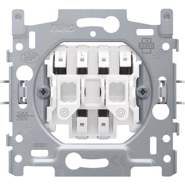 Niko Rolluikschakelaar voor elektronische bediening met insteekklemmen 170-25905