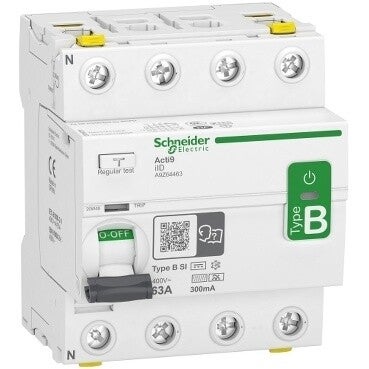 Schneider Differentieel - 4P - 63A - 300mA - B-SI type - A9Z64463