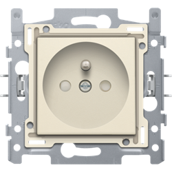 Niko Stopcontact schroefklemmen aarding 21 mm 100-66100