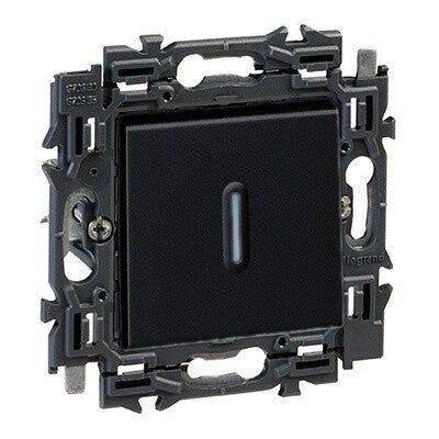 Legrand Valena Next drukknop verlicht 6A SetZwart klauwen - 741748
