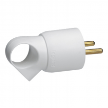 Legrand Stekker 2P+A met ring 16A Wit - 050420