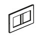 Legrand Valena Next Drievoudige afdekplaat verticaal 57mm wit -741109