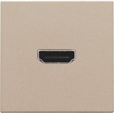Niko Aansluiting HDMI - HDMI kleur champagne  157-69417