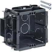 Helia inbouwdoos koppelbaar 50mm met schroeven per 10 stuks 7500