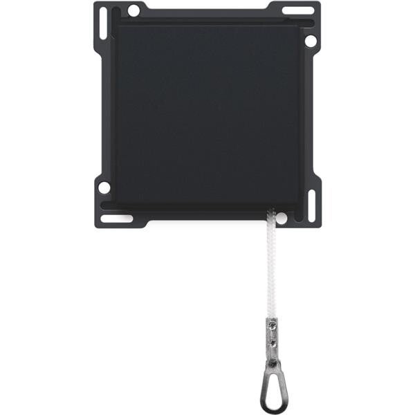Niko Toets voor trekdrukknop 10A 250V AC zwart 161-63906