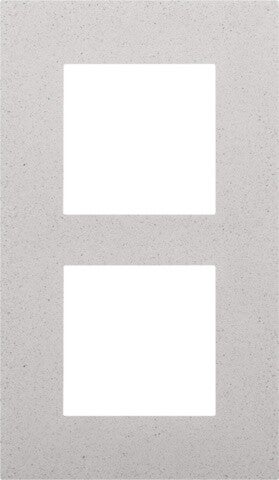 Niko Tweevoudige verticale afdekplaat, kleur Pure concrete Niko 163-76200