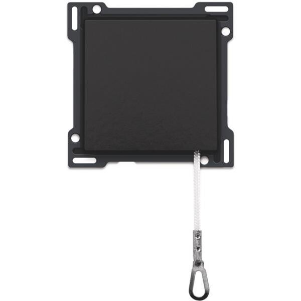 Niko Toets voor trekschakelaar, piano black 200-63606
