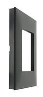 Legrand Valena Next Vijfvoudige afdekplaat horizontaal - verticaal 71mm Zwart - 741155