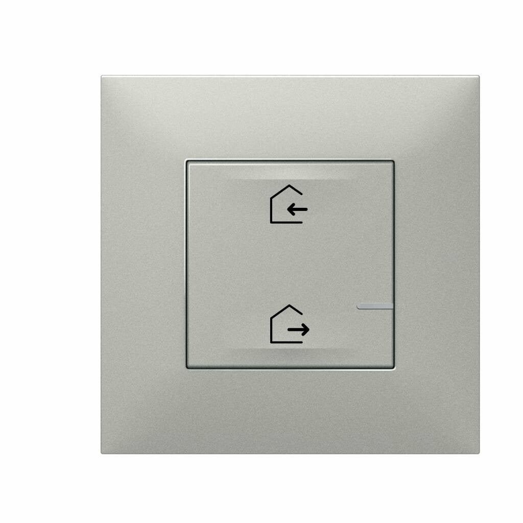 Legrand Valena Next with Netatmo - RF-bediening voor scenario vertrek/aankomst Alu 741831