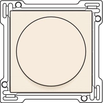 Niko Afwerkingsset voor draaiknop dimmer, cream ref. 100-31000