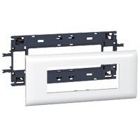 Legrand DLP (85mm) houder en afdekplaat wit, 6 modules 10996