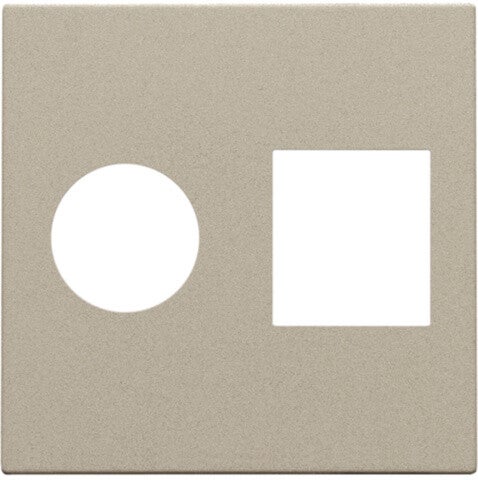 Niko afwerkingsset champagne coated TV-UTP, 157-65702