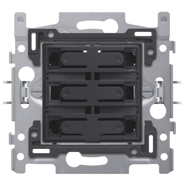 Niko zesvoudige potentiaalvrije drukknop 24V NO 170-60050