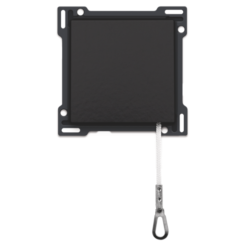 Niko Toets voor trekdrukknop piano black 200-63906