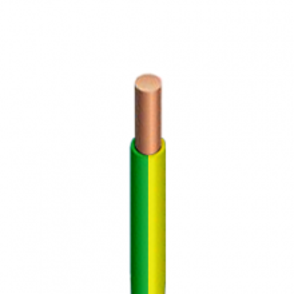 Aardingsdraad 6mm² - CPR klasse: Cca - per meter  H07Z1R6GY_1