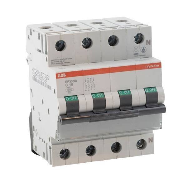ABB Vynckier EP30 Automaat 3kA 3P+N C 50A - EP33NC50