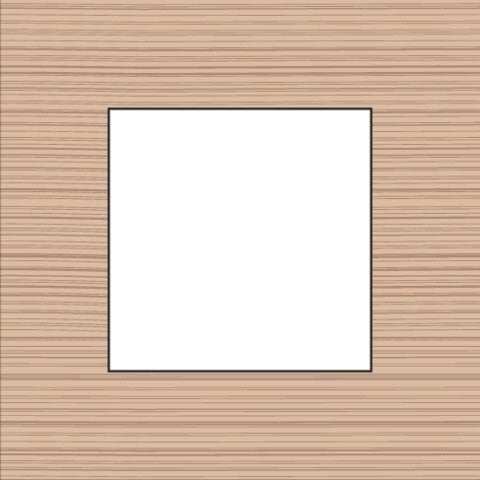 Niko Enkele afdekplaat, kleur Pure bamboo Niko Enkele afdekplaat, kleur Pure bamboo (Niko 156-76100