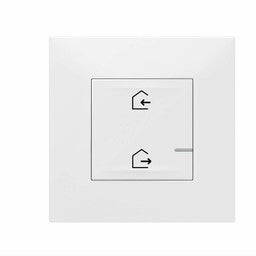 Legrand Valena Next with Netatmo - RF-bediening voor scenario vertrek/aankomst Wit 741801