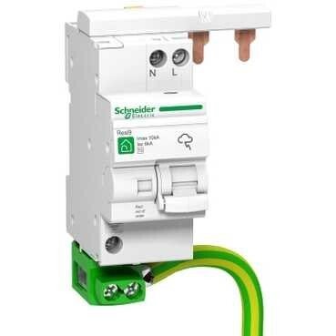 Schneider Overspanningsbeveiliging 1P+ N 230V 10KA R9L16610